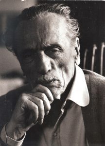 "Eduardo De Filippo", Ritratto bianco e nero.