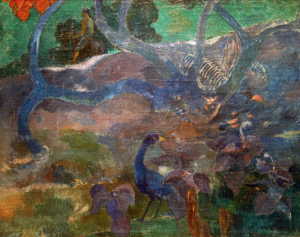 Te Bourao (The Purao Tree), di Paul Gauguin