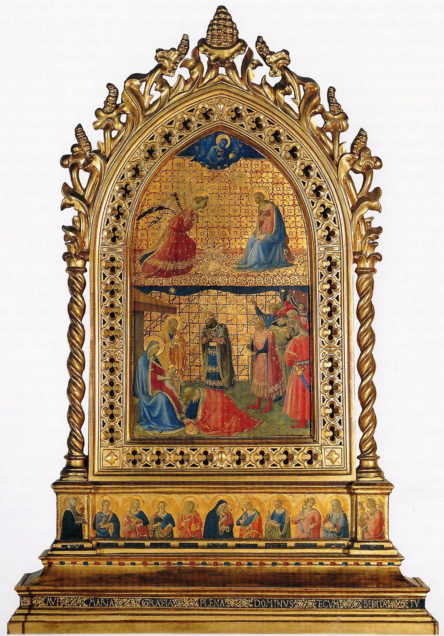 Beato Angelico, Annunciazione e Adorazione dei Magi