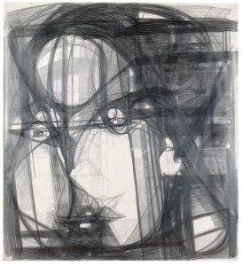Marisa Merz Senza titolo 1993 grafite su carta Fabriano 164 x 150 cm © SIK-ISEA, Zürich (Jean-Pierre Kuhn) Kunst Museum Winterthur, acquistato con il fondo della lotteria del Cantone di Zurigo, 1999