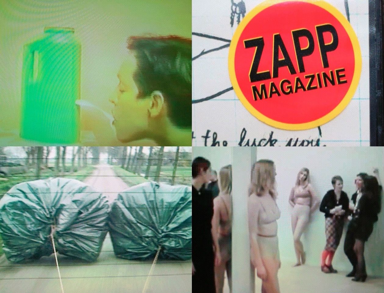 I favolosi Novanta di Zapp Magazine: una rivista d’arte formato VHS in mostra da Kunstverein Milano