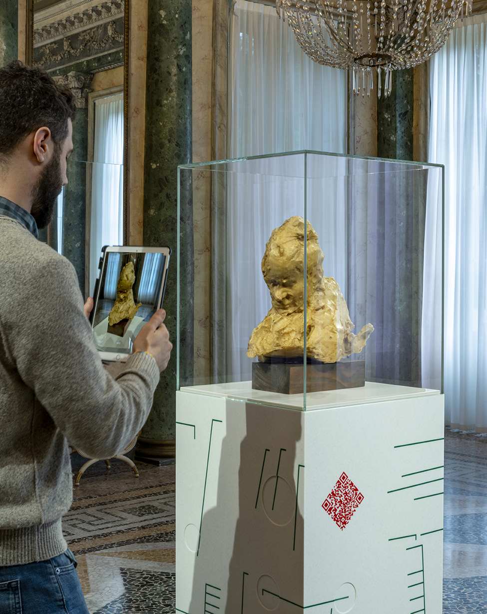 Aleksandra Domanović, The Falseness of Holes, 2019. Photo Carlos Tettamanzi. Courtesy Fondazione Arnaldo Pomodoro, Milano