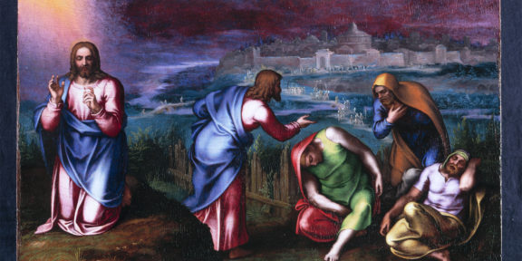 Marcello Venusti L’Orazione nell’orto , 1560 - 70 olio su tavola, cm 53x71 Spoleto, The Marignoli di Montecorona Foundation