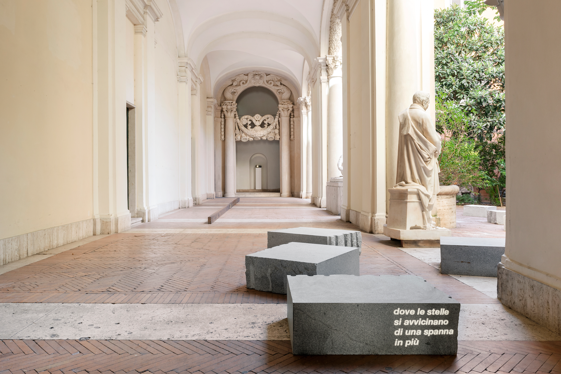 Grande mostra di Giovanni Anselmo a Roma all’Accademia di San Luca. Immagini in anteprima