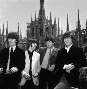 I Beatles sul tetto del Duomo