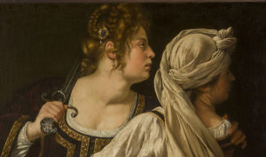 Artemisia Gentileschi, Giuditta e la fantesca Abra