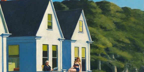 Edward Hopper, Second story sunlight, 1960 / Autore: Whitney Museum of American Art / Detentore del copyright: © © Heirs of Josephine Hopper / 2019, ProLitteris, Zürich - © 2019. Digital image Whitney Museum of American Art / Licensed by Scala