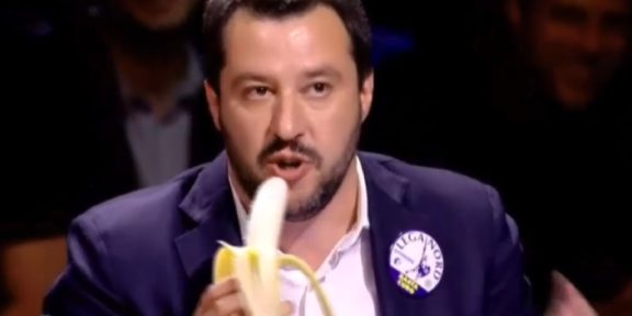 Salvini con Banana, 2014
