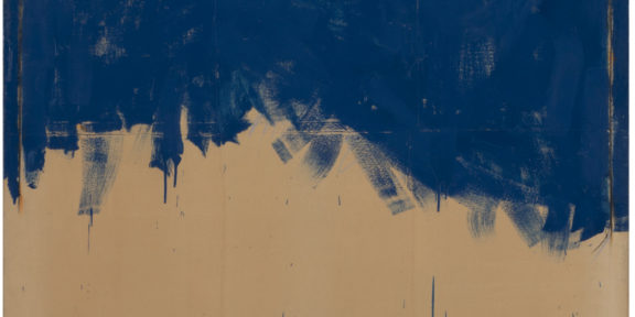 Mario Schifano Vero amore incompleto, 1962 Enamel on paper mounted on canvas 160 x 140 cm Private collection, courtesy Fondazione Marconi, Milan Photo: Fabio Mantegna