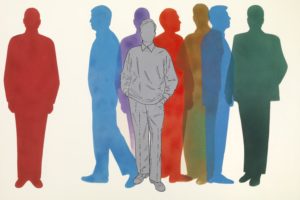 Renato Mambor, I protettori, 2007