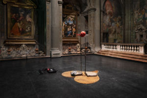 The End, Michael Dean, ex chiesa di San Paolo Converso, Milano, veduta dell'installazione