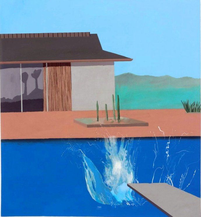 The Splash. Come e perché Los Angeles ha ispirato l’icona di David Hockney