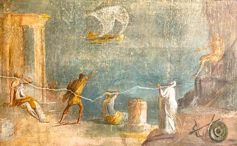 Affreschi delle nuove domus riaperte a Pompei