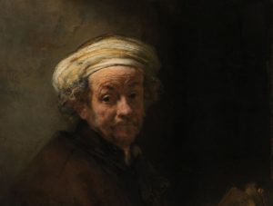 REMBRANDT (Leida, 1606 – Amsterdam, 1669) Autoritratto come san Paolo , 1661 olio su tela, cm. 91x77 Amsterdam, Rijksmuseum