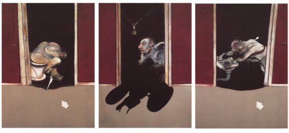 Francis Bacon, Triptych May-June, 1973