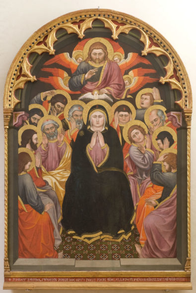 Taddeo di Bartolo Galleria Nazionale dell'Umbria Pentecoste, 1403