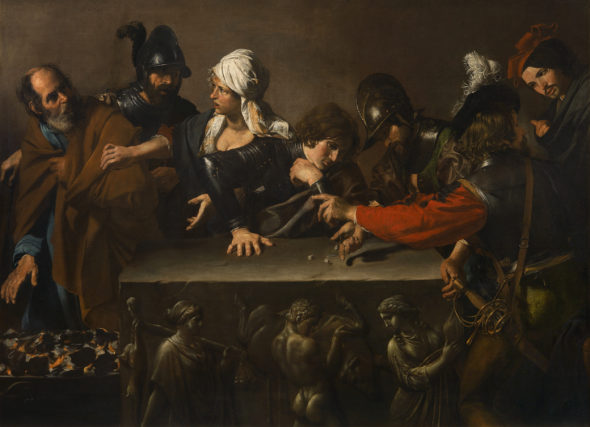 Il tempo di Caravaggio Valentin de Boulogne Negazione di Pietro, 1615-1617 circa Olio su tela, cm. 171,5 x 241 cm Firenze, Fondazione di Studi di Storia dell’Arte Roberto Longhi