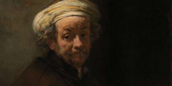 Rembrandt, (Leida, 1606 – Amsterdam, 1669) Autoritratto come san Paolo, 1661 olio su tela, cm. 91x77 Amsterdam, Rijksmuseum