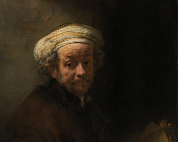 Rembrandt, (Leida, 1606 – Amsterdam, 1669) Autoritratto come san Paolo, 1661 olio su tela, cm. 91x77 Amsterdam, Rijksmuseum