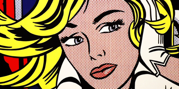 Roy Lichtenstein, M-Maybe (A Girl's Picture), 1965