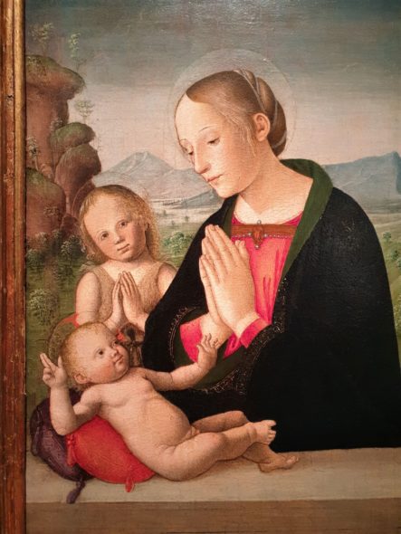 Madonna e San Giovanni di Antoniazzo Romano da Salamon (1490-1492 ca)