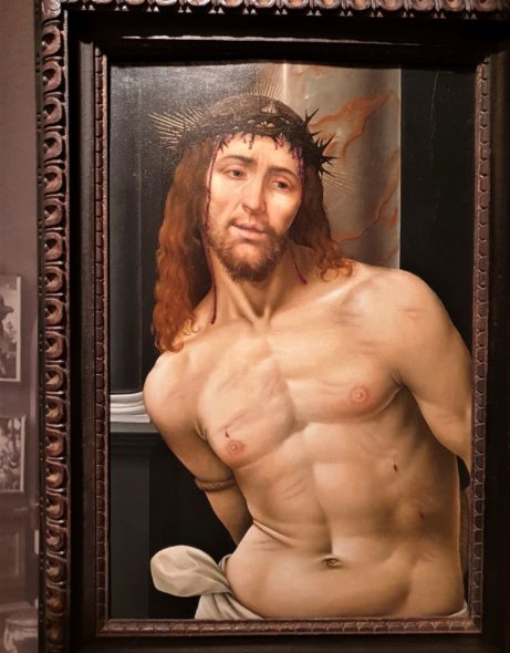 Cristo alla colonna di Scuola lombarda (forse Andrea Solario), 1510 ca, da Agnews