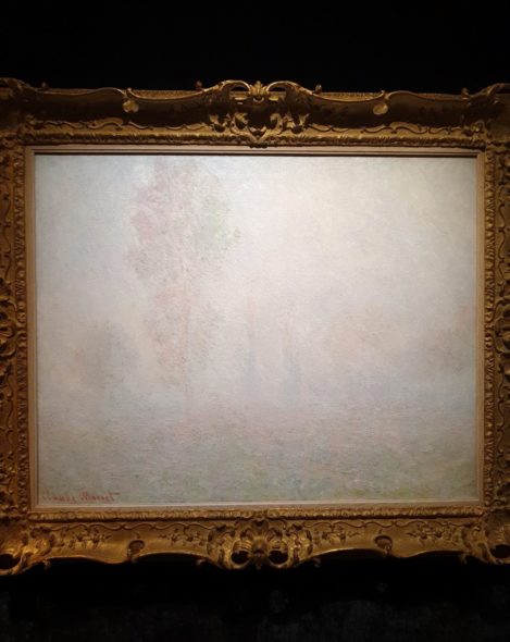 Monet, Brouillard a Giverny di Richard Green