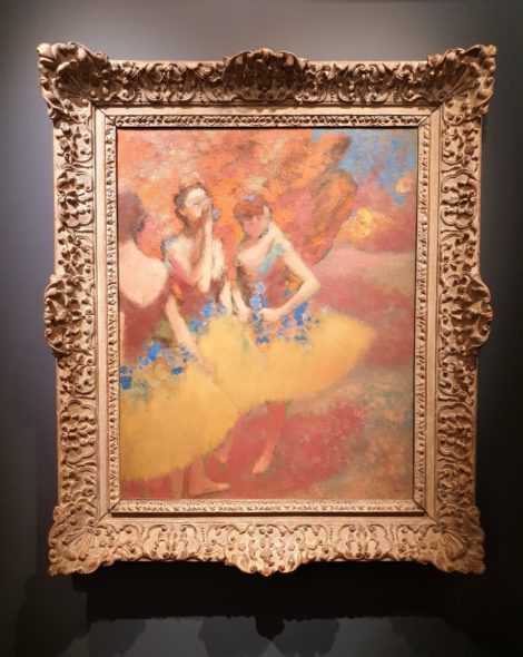 Prima volta in 50 anni per le Tre ballerine con gonna gialle (1891 ca) di Degas da Hammer Galleries