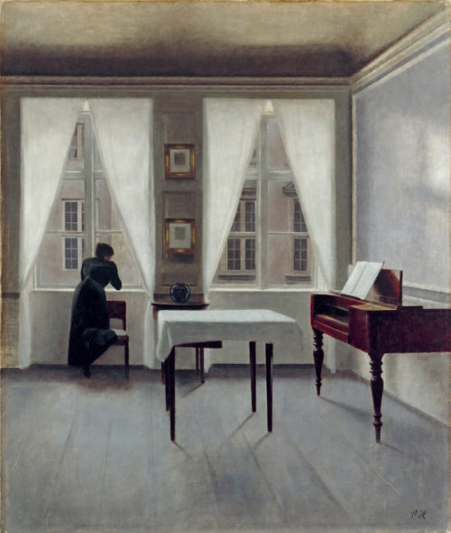 Vilhelm Hammershoi, Interior, Strandgade 30