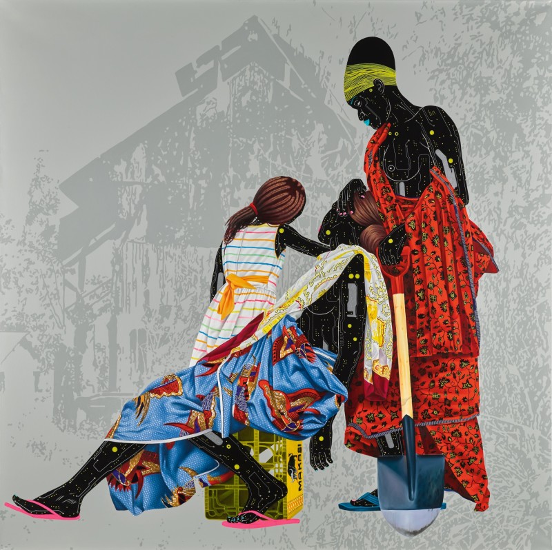 Asta Sotheby's arte africana 2020 Eddy Kamuanga Ilunga, Ko Bungisa Mbala Mibale 3