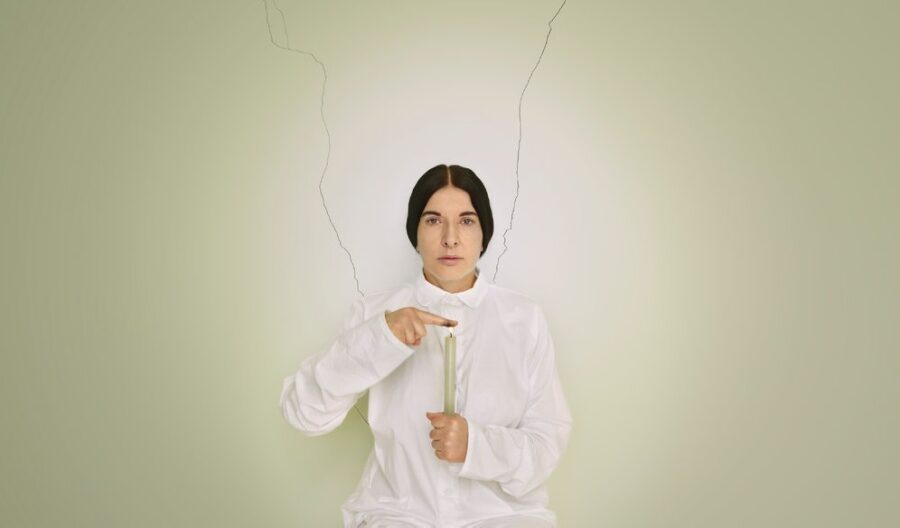 Artist Portrait With a Candle” (detail) Marina Abramovic; via Sean Kelly Gallery/(ARS), New York