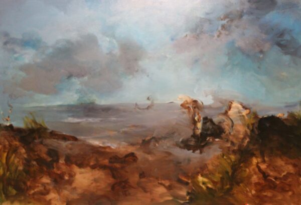 Alberoni, olio su tela 250x170cm, 2018, collezione privata