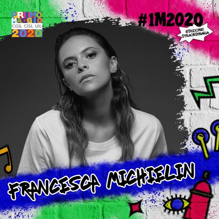 Francesca Michielin al concerto del Primo Maggio 2020, Facebook