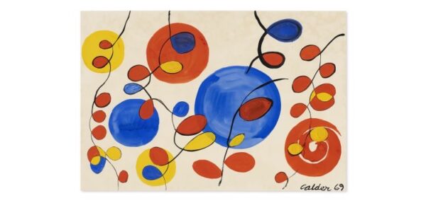 Christie's online Alexander Calder, Big Blue Spheres and Loops