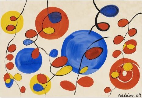 Christie's online Alexander Calder, Big Blue Spheres and Loops