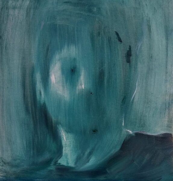 Remember again, oil on canvas, 40x40cm,2020 ragno