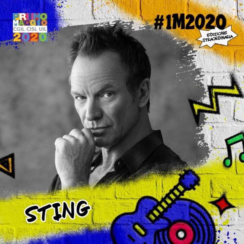 Sting al concerto del Primo Maggio 2020, Facebook