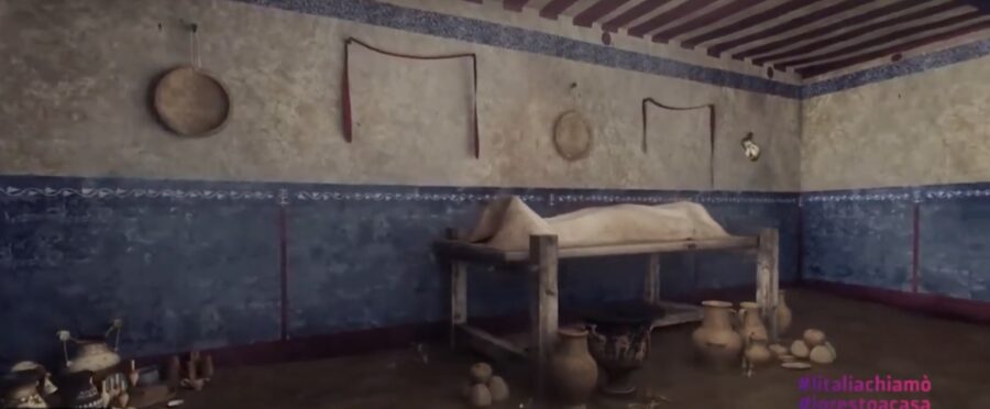 Tomba delle Melagrane, video MiBACT