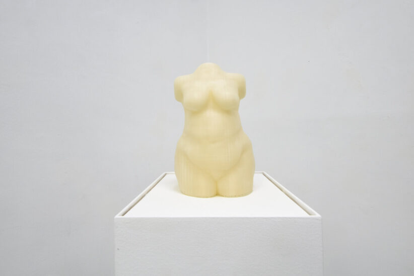 Woman as a Temple 14 Warm White, 2020 Installation View Dimora Artica, Milano 15x18x23
