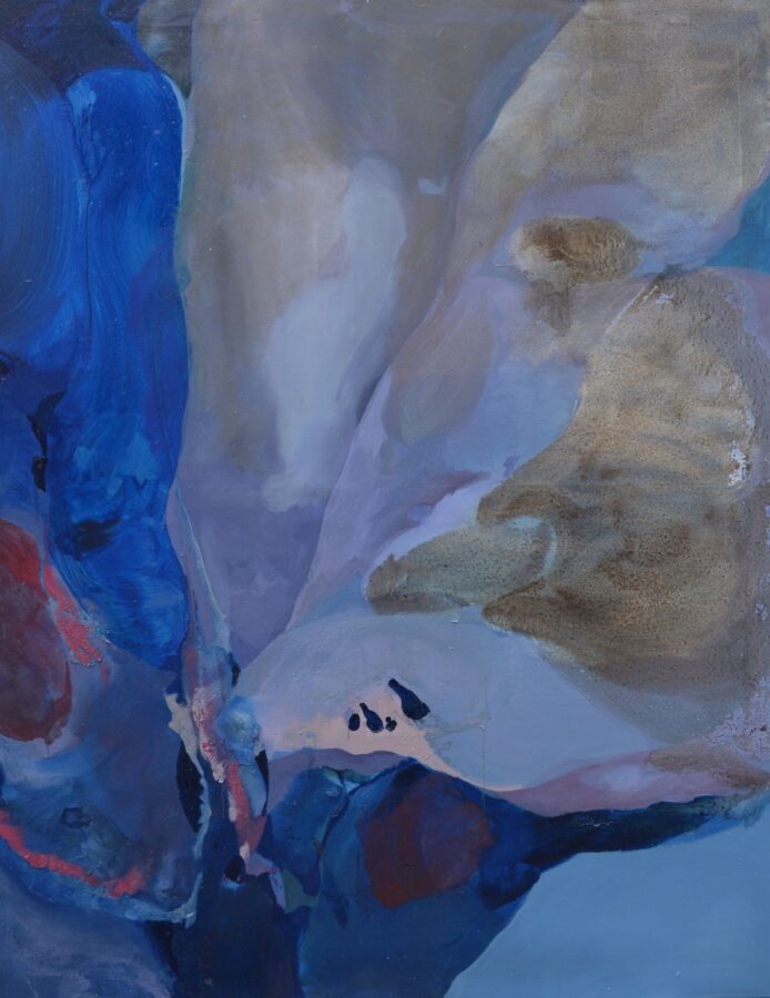 Beatrice Gelmetti, Lepidottero, 2019, olio su tela, 130x170cm