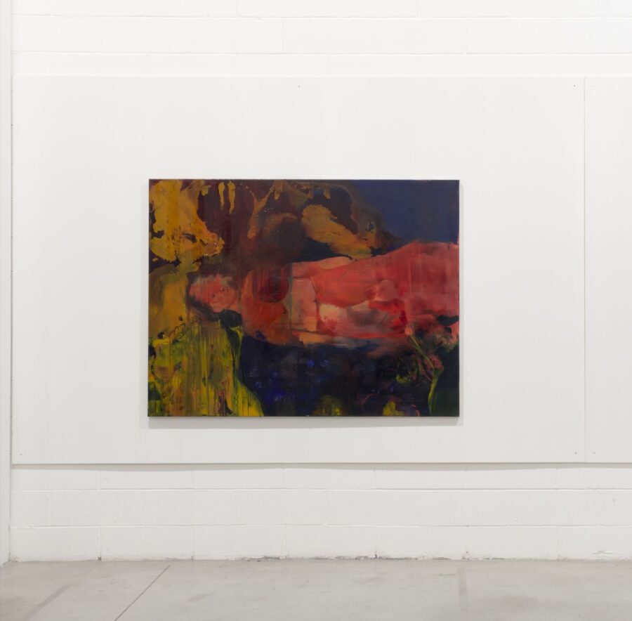 Sul letto dei fiumi, 2019, olio su tela, 170x130cm.