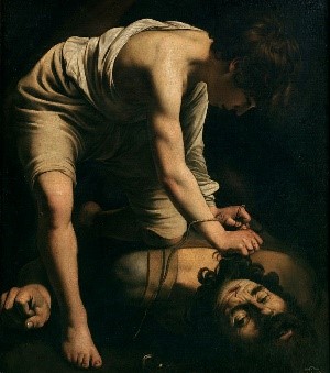 Caravaggio, Davide e Golia, Madrid, Museo del Prado.