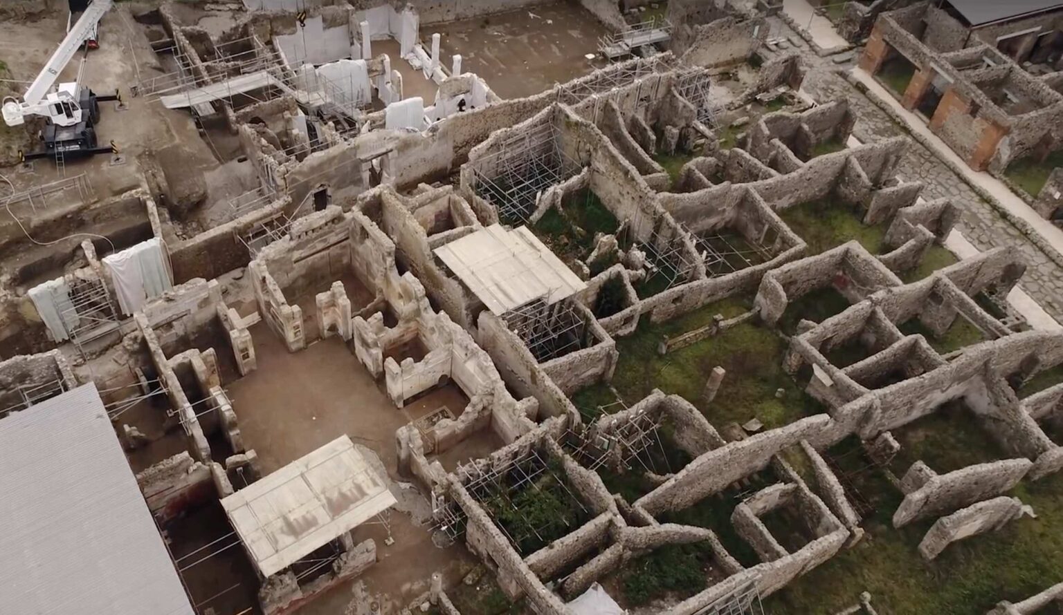 Nuovi scavi di Pompei il tour virtuale dal direttore