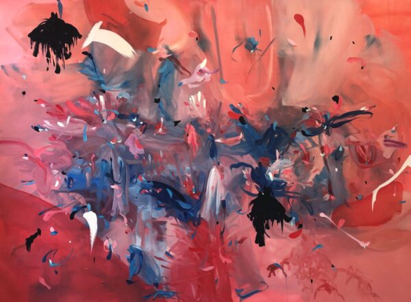 Elisa Muliere _ Thule's garden, 2019, oil on canvas, 145x200 cm