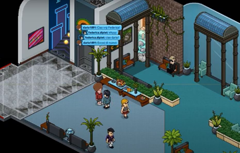 Habbo Time! Conversazione virtuale con Federica di Pietrantonio