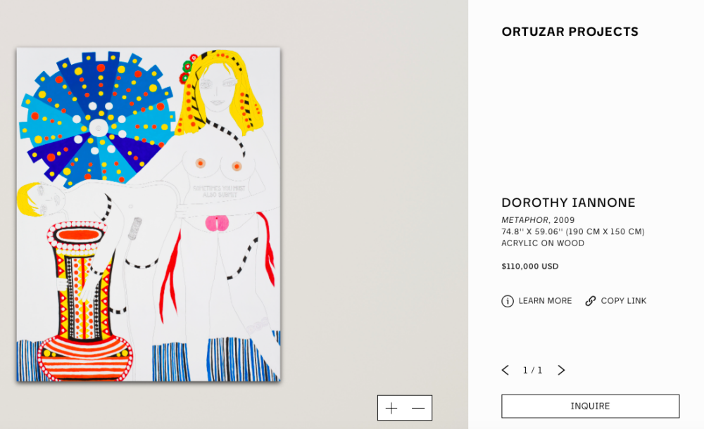 ORTUZAR PROJECTS – DOROTHY IANNONE