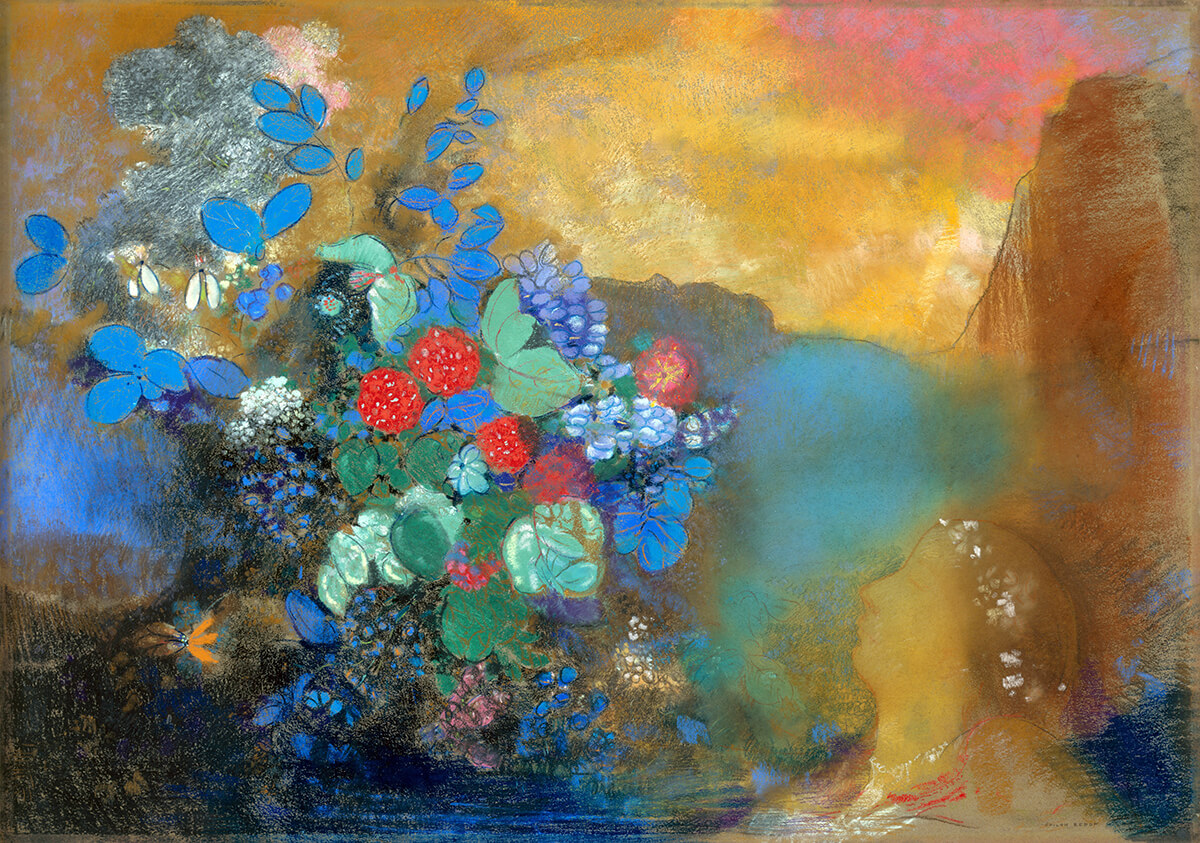 Cinque minuti di meditazione attraverso “Ofelia tra i fiori” di Odilon Redon