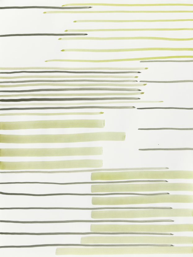 Silvia Bächli Untitled, 2020 Gouache on paper 80×60 cm; 84×64×3,5 cm