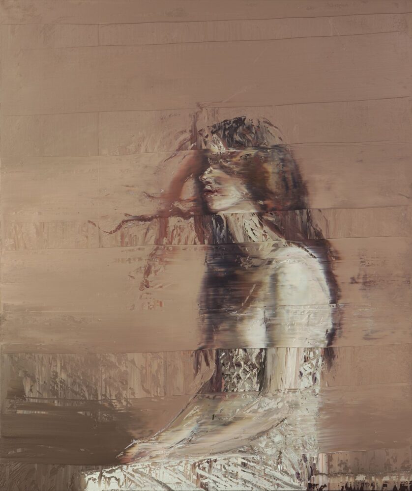 Venus in Maroon, 2020, Oil on canvas, 180 x 150 cm