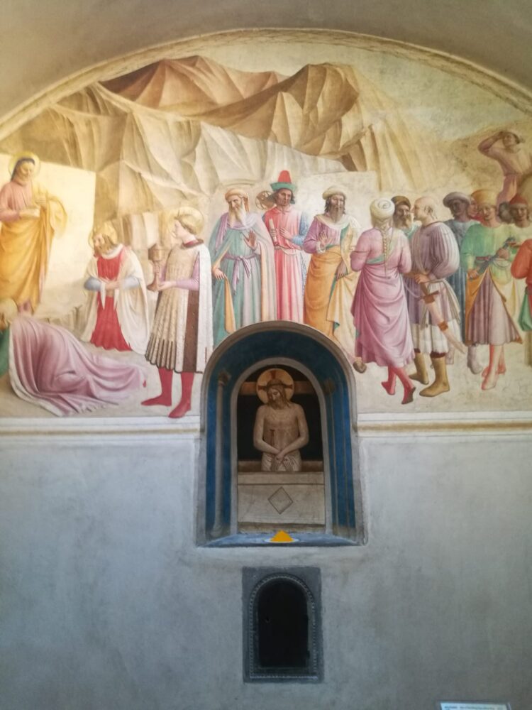 Museo di San Marco - Cella di Cosimo de' Medici. Beato Angelico, Benozzo Gozzoli e collaboratori con installazione Wolfgang Laib